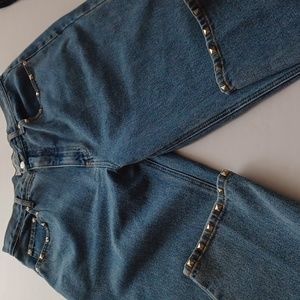 L.A. Blues denim jeans size 14 studs on bottom  and pockets
